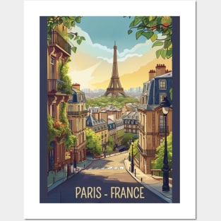 Paris France Posters and Art